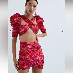 For Love And Lemons Alia Mini Skirt